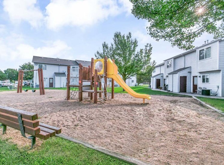 playground at apartment in McPherson, KS
